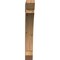 Ekena Millwork Thorton Slat Smooth Bracket, Western Red Cedar, 3 1/2"W x 22"D x 26"H BKT04X22X26THR06SWR - alternate 3